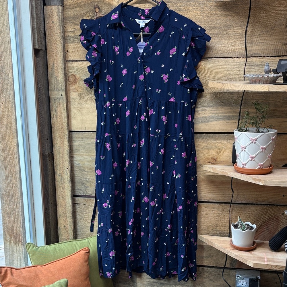 April Cornell Michelle Dress - Navy Floral